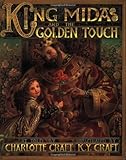 Front cover for the book King Midas and the Golden Touch by Charlotte Craft