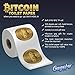 Gagster Bitcoin Toilet Paper Roll Funny BTC Cryptocurrency Novelty TP Prank Gag Gift Idea for Traders & Haters | 3 Ply Crypto Bathroom Tissue 250 Sheets Per Roll | Colorful Present Box
