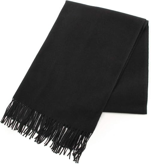 Amazon ストール 無地 ロング レディース マフラー 秋 冬 通勤 カジュアル シアバター 白 黒 ピンク Honeys ハニーズ なめらか無地ストール クロ マフラー 通販