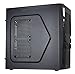 VIVO Black ATX Mid Tower Economy Computer Gaming PC Case, Black Desktop Shell, 4 Fan Mounts, USB 3.0 Port (CASE-V01)