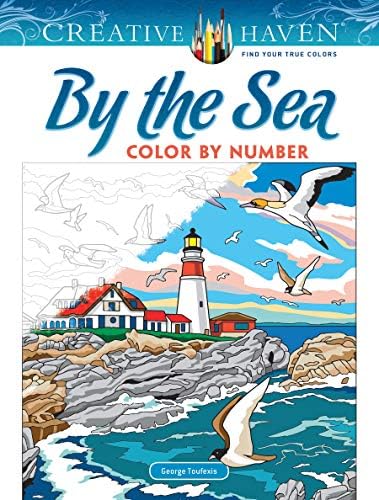 Amazon.com: Creative Haven Wanderlust Color by Number (Adult