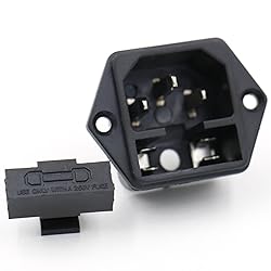 Baomain IEC 320 C14 Male Plug IPZ-104 3 Pins PCB