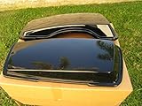 Pair ABS Saddlebag Lids Painted Gloss Vivid Black for Harley-Davidson Touring Saddle Bags 1994-2013 Electra Glide, Road Glide, Road King, Street Glide