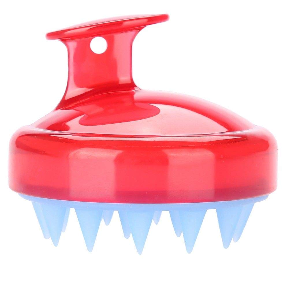 Hair Scalp Massager Shampoo Brush, BOOLAVARD Scalp Care Brush (Red)