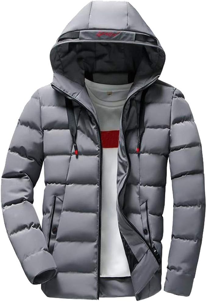 Clearance Forthery Men's Down Jacket Puffer Coat Thicken Packable Warm