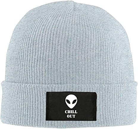 Cool Roll Knit Beanie Chill Out Alien