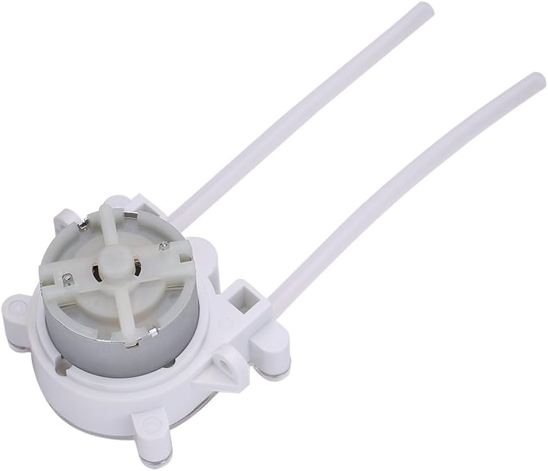 DEWIN Peristaltic Pump,Aquarium DC 6V Adjustable Dosing Pump Tubing