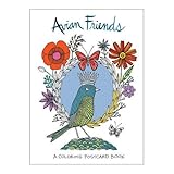 Avian Friends Coloring Postcards by 
