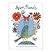 Avian Friends Coloring Postcards by 