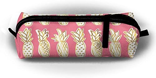 Pineapple Floral Portable Anti-bacterial Waterproof Pencil Pouch For Girl Pencil Pouch Pencil Case
