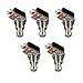 ESUPPORT Guitar Effects Pedal Box Momentary SPST Button Stomp Foot Switch Push Button Pack of 5