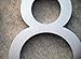 Modern House Number - Brushed Aluminum - Modern Font 6