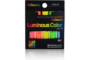 Hagoromo Fulltouch Luminous Chalk 1 Box [5 Color Mix/5 Pcs]
