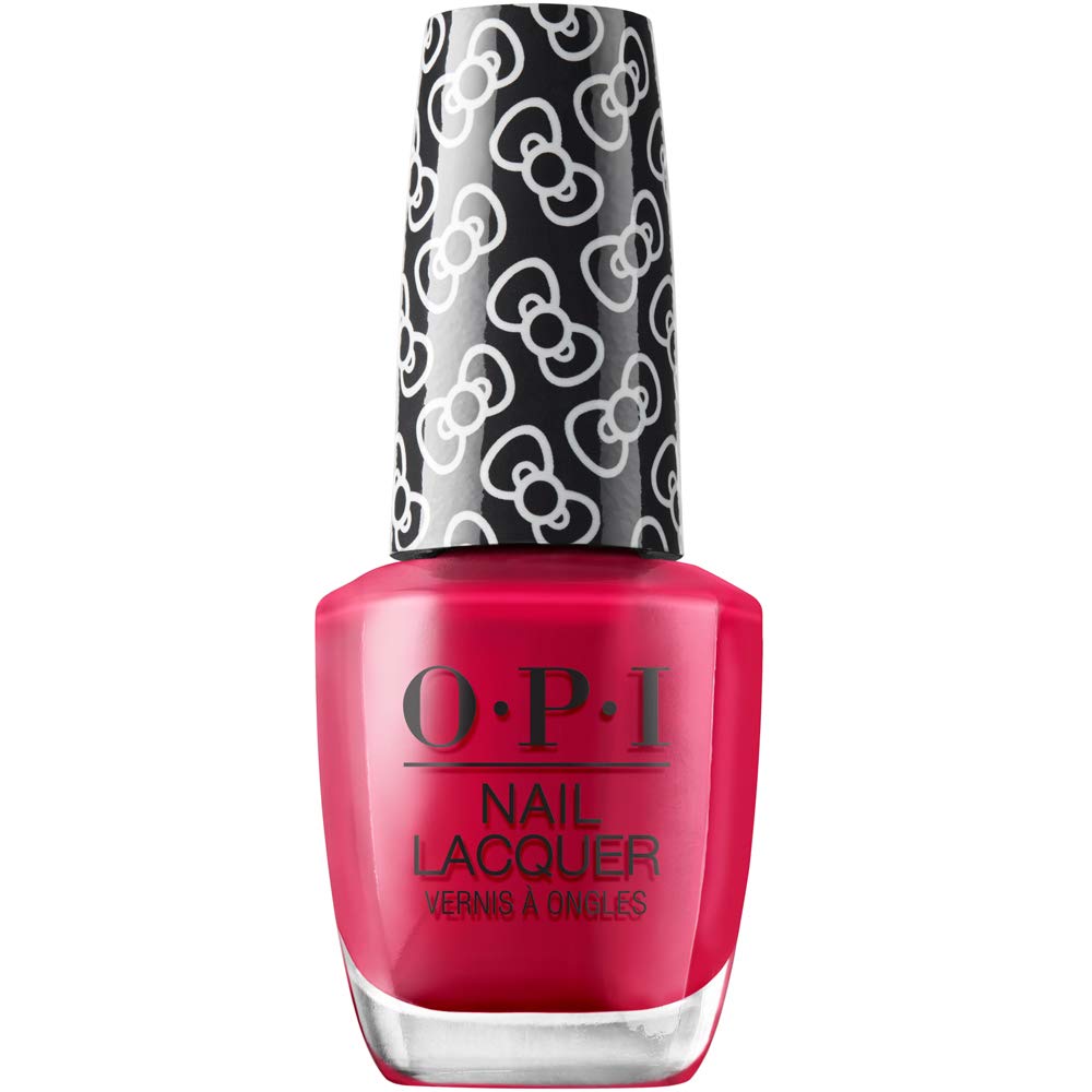 O.P.I Hello Kitty Nail Polish, Deep Red 