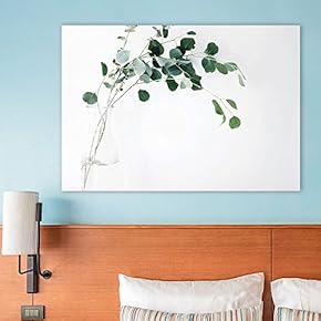 Glass Bottle Vase Botanical - Canvas Art