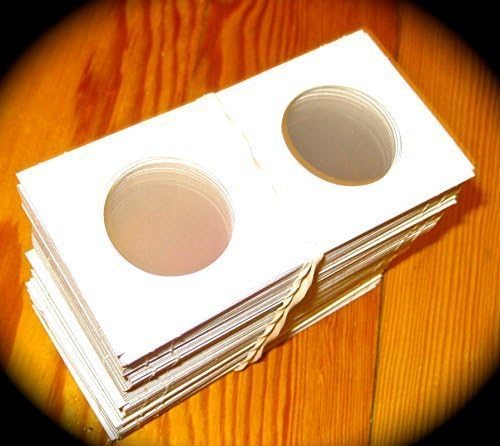 1,200 Count Assortment 2x2 Coin Flip - Cardboard 2x2 Holders - Each of 7 Sizes (200 Penny + 200 Nickel + 200 Dime + 200 Quarter + 200 Small Dollar + 100 Half Dollar + 100 Large Dollar) by GLH