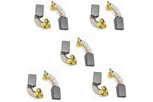 CAAT PRODUCTS 5 Pairs(10PCS) CB303 Carbon Brush Replacement, 110V, Fits Makita 5704R 9227CB GA5020 2107F 4101RH DA4030 194996