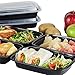NutriBox [20 Value Pack] Single 1 compartment 24 OZ Meal Prep Plastic Food Storage Containers - BPA Free Reusable Lunch Bento Box - Microwave, Dishwasher and Freezer Safe