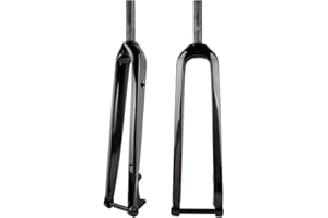 Carbon Mountain Bike Rigid Fork 26'' 27.5'' 29'' 1-1/8'' Straight/Tapered Tube Bikes Front Fork Thru Axle 15x100mm Bike Rigid