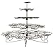 Wilton 307-651 Cupcakes and More 38 Count/5-Tier Metal Dessert Stand