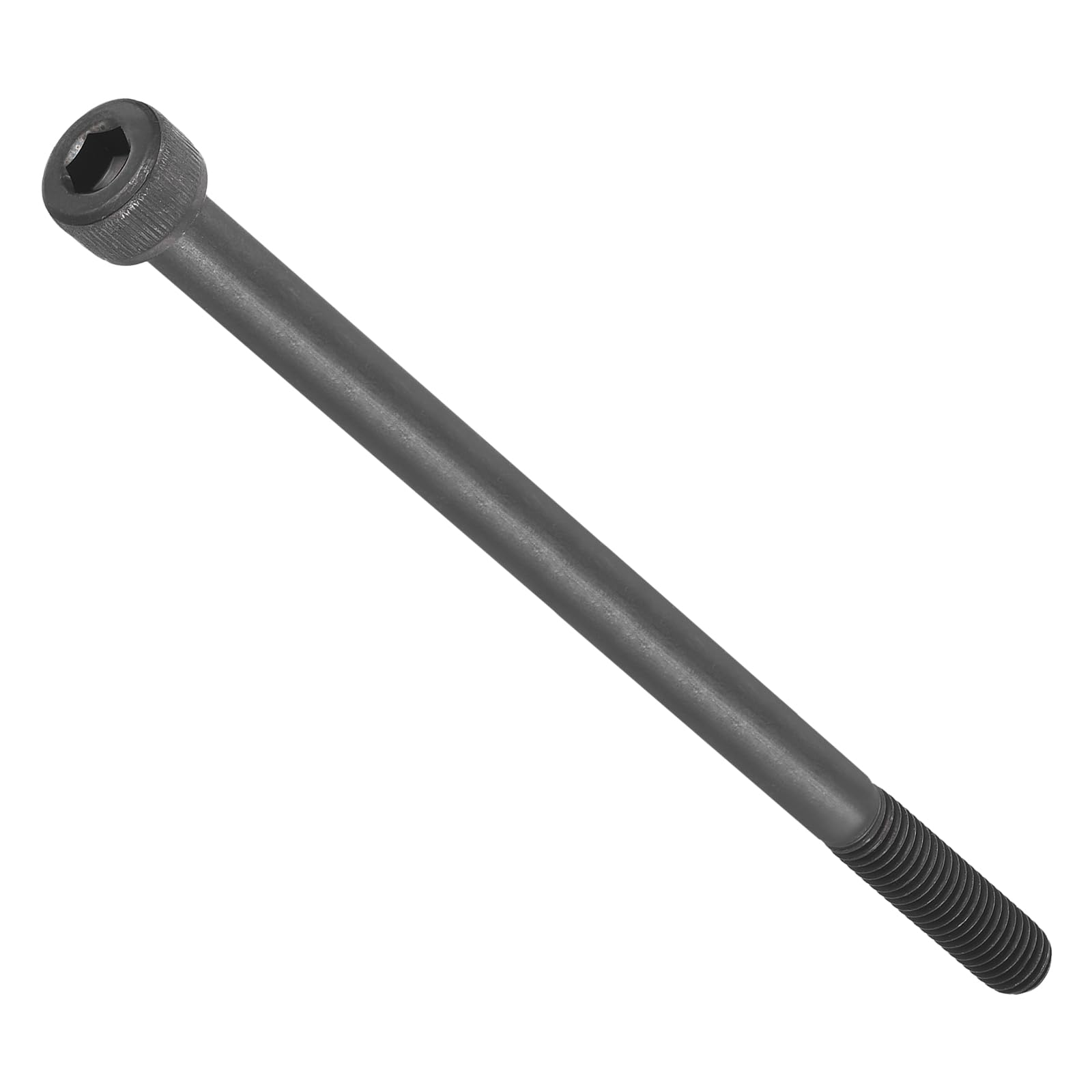 METALLIXITY Socket Head Cap Screws(M8-1.25x140)4Pcs, Carbon Steel Allen Socket Drive Metric Oxide - Machine Grade 12.9 Internal Hex Screw UNC Coarse Thread, Black