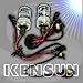 Kensun Xenon HID 9006 8000k replacement Bulbs (1 pair Iceberg blue color)
