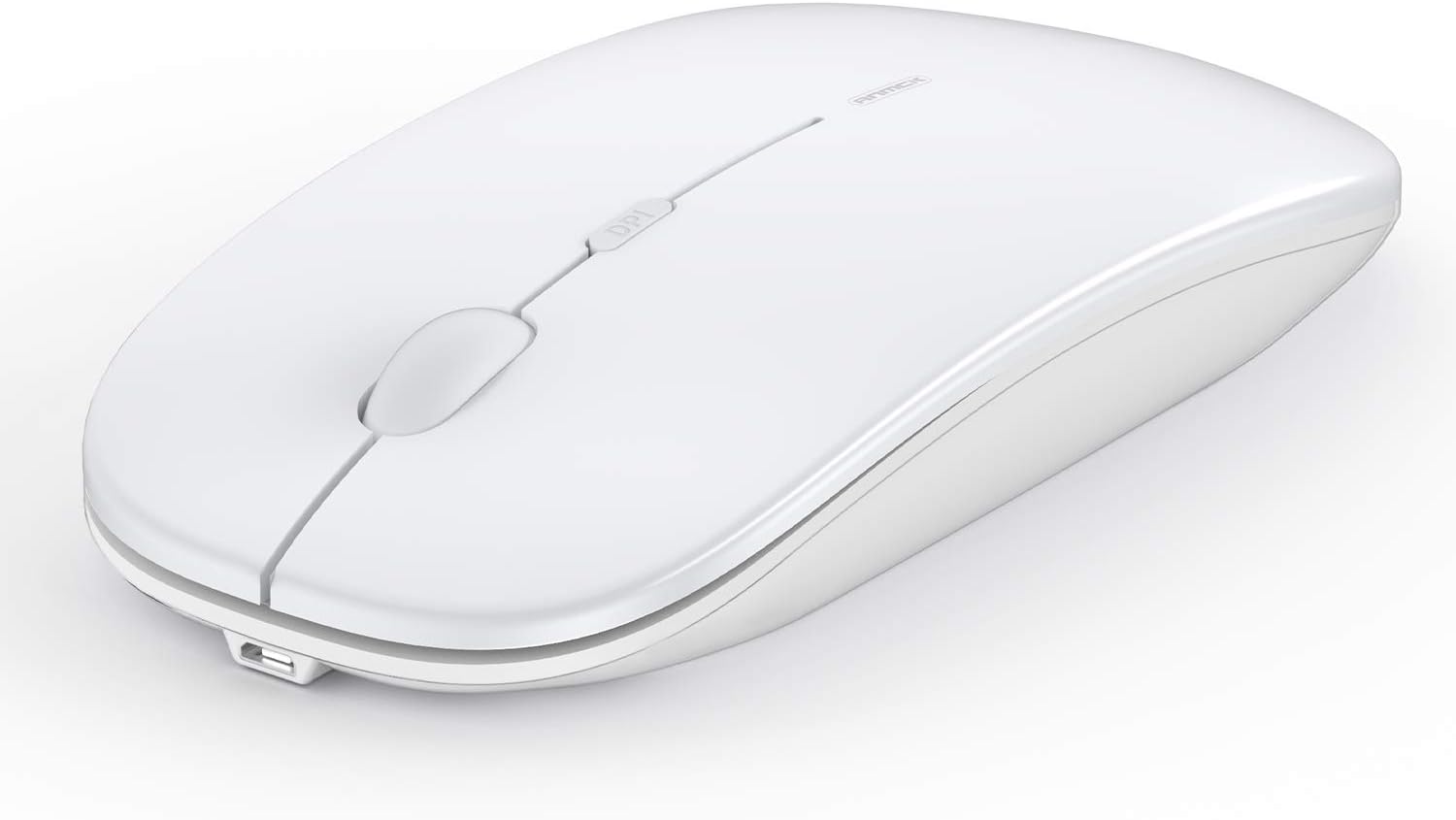 Anmck Wireless Silent Mouse,USB Laptop PC Cordless Rechargeable Slim Mice