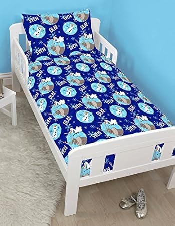 frozen cot bed bedding
