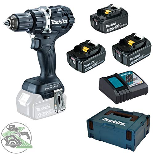 Makita DDF484BJX1 Akku-Bohrschrauber, 18 V, Blau