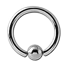 Surgical Steel Ball Closure Ring - 1.2mm 10mm