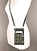 Danny K. Women's Tapestry Crossbody Cell Phone or Passport Purse, Handmade in USA (Neptune/Blue)