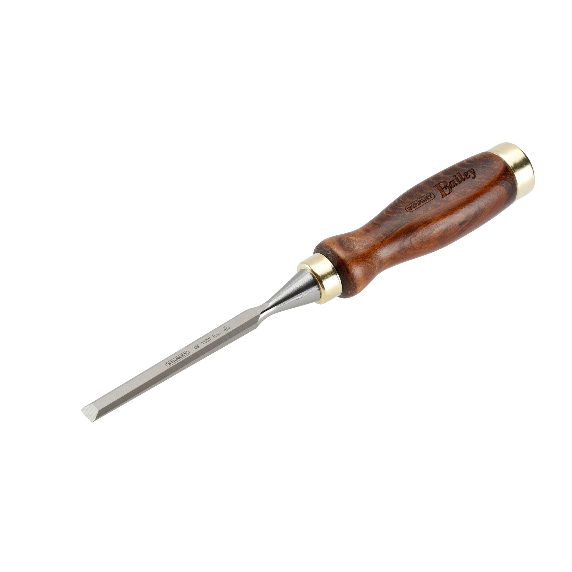 Stanley 2-16-384 "Bailey" Chisel, Silver/Brown, 10 mm