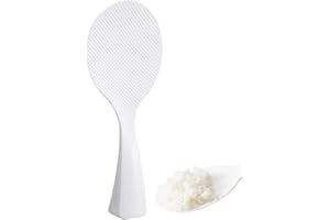 Rice Spoon Paddle Standing, Non Stick Rice Scooper Professional Rice Spatula Potato Cooker Server (1 Pack)