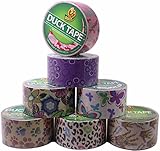 Duck Brand Duct Tape Set, Assorted Colors and Printed Patterns, set of 7 rolls