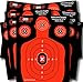 EASYSHOT Silhouette Targets for Shooting, High-Visibility Fluorescent Orange, Easy to See Your Shots Land, Heavy-Duty Paper Sheets 18