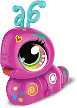 Goliath Build-a-Bot Glow Worm Interactive Pet Kit Pink 20+ Pieces view 3