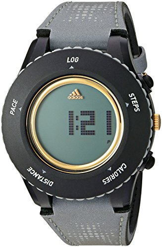 adidas  Sprung  Quartz Plastic and Cloth Watch, Color:Grey (Model: ADP3252)