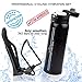 Bike Bottle Holder Pro Set with Thermos Bike Bottle OR Exrta Set with Additional Cage Mount - No Screws! Perfect Cage – Adjustable & Anticorrosive with 16 oz Thermos ! (2-Parts Set, Pro)