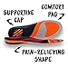 Insoles for Dress Shoes. Men and Women Replacement Inserts with Adaptive Arch and Supportive Heel Cap - Full Length/Comfort/Orthotic Memory Foam