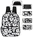 Disney Kids' Mickey Mouse All Over Print Backpack, Black, One Size