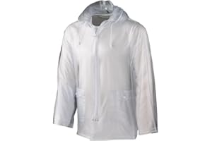 Augusta Activewear Clear Rain Jacket - Youth, Clear, Small