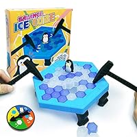 Table Games Penguin ice pounding Penguin ice Cubes Save Penguin Knock ice Block Wall Toys Breaking Game