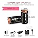 RCR123A Rechargeable Batteries Compatible Arlo Wireless CAM [ 8 Pack 3.7V Li-ion CR123A ], Arlo Batteries Rechargeable, Tyrone CR123A Rechargeable Battery Compatible Flashlight