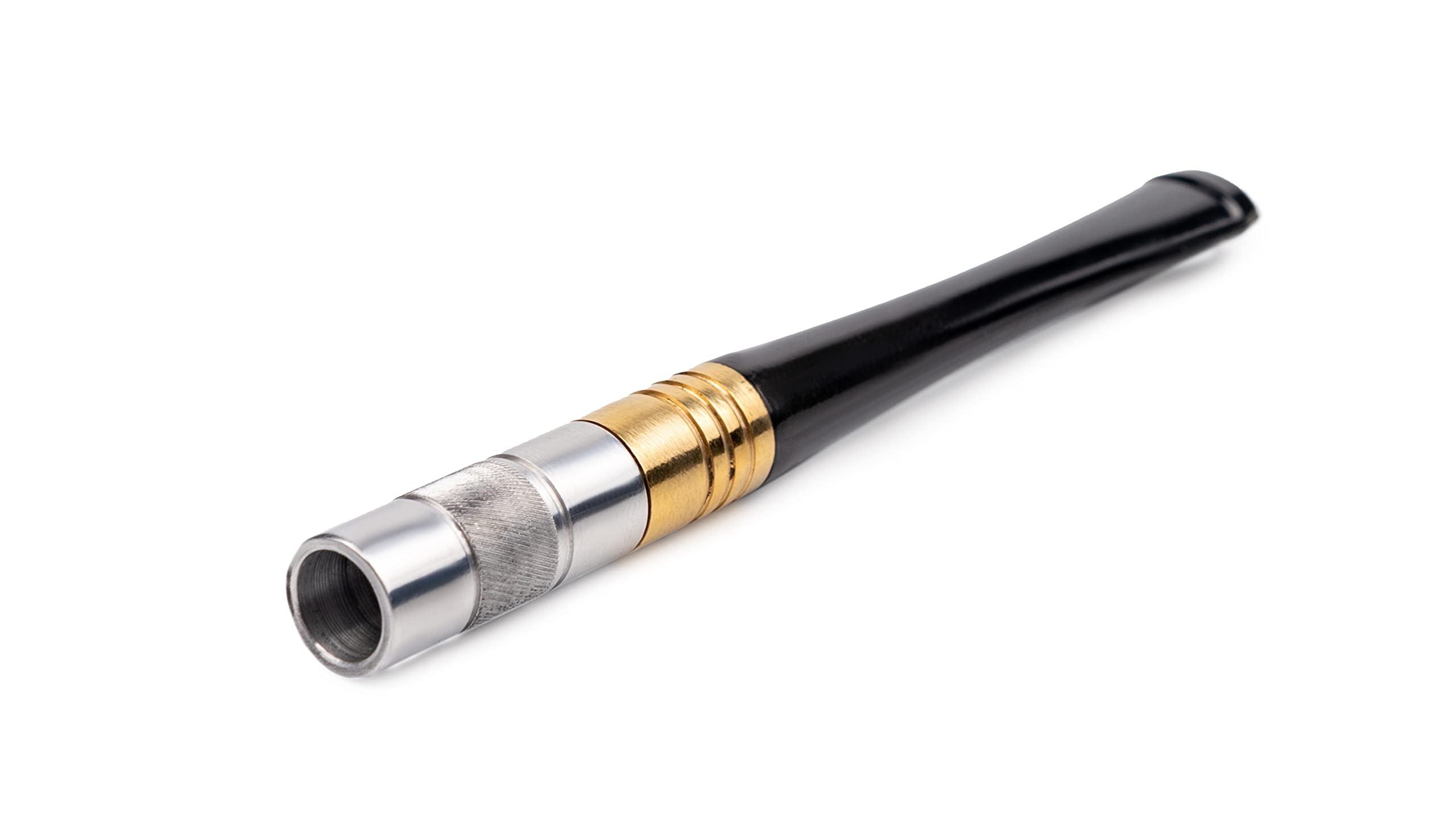 Dr. Watson - 10 cm Art Deco Metal Cigarette Holder, fits Regular cigarettes