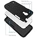 Samsung Galaxy S4 Mini Case Stalion® Secure Holster Shell & Belt Clip Kickstand Combo (Jet Black) 180° Degree RotatingLocking Swivel + Shockproof Protection