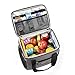 Bagmine 24 Can Cooler Bag Solf Side, Collapsible Insulated Lunch Cooler Bag Soft Cooler Tote for Pinic Camping, Leak Proof, 15 Liter, Gray