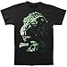 Men's Godzilla Portrait Face Head T-shirt