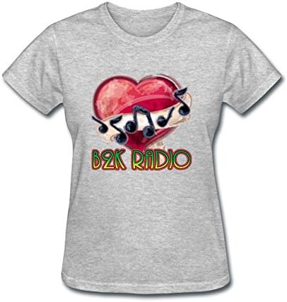 FUSHUOSHIRTW Women's B2k Band T-shirt Size S Grey