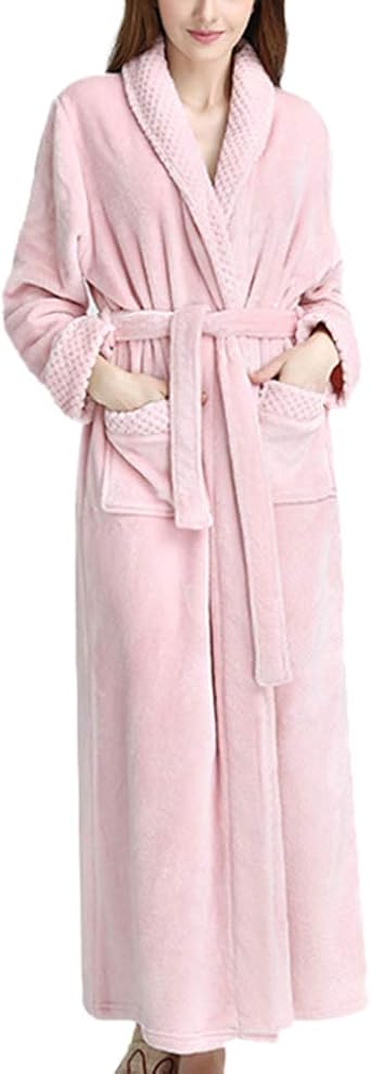 bademantel damen pink flauschig