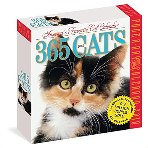 365 Cats Page-A-Day Calendar 2018, by Workman Publishing.